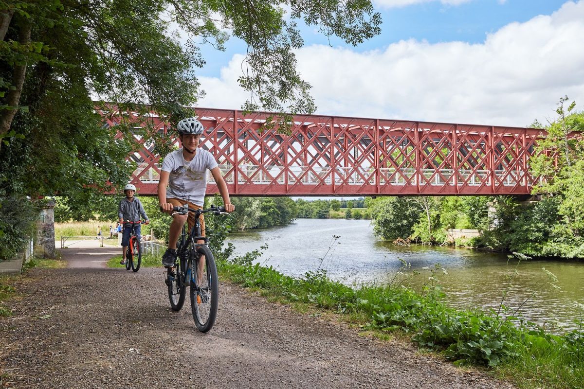 Balade à vélo à Fleury-sur-Orne