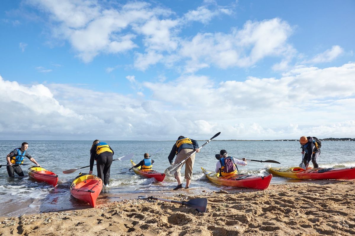 Faire du kayak et prendre le large à Ouistreham