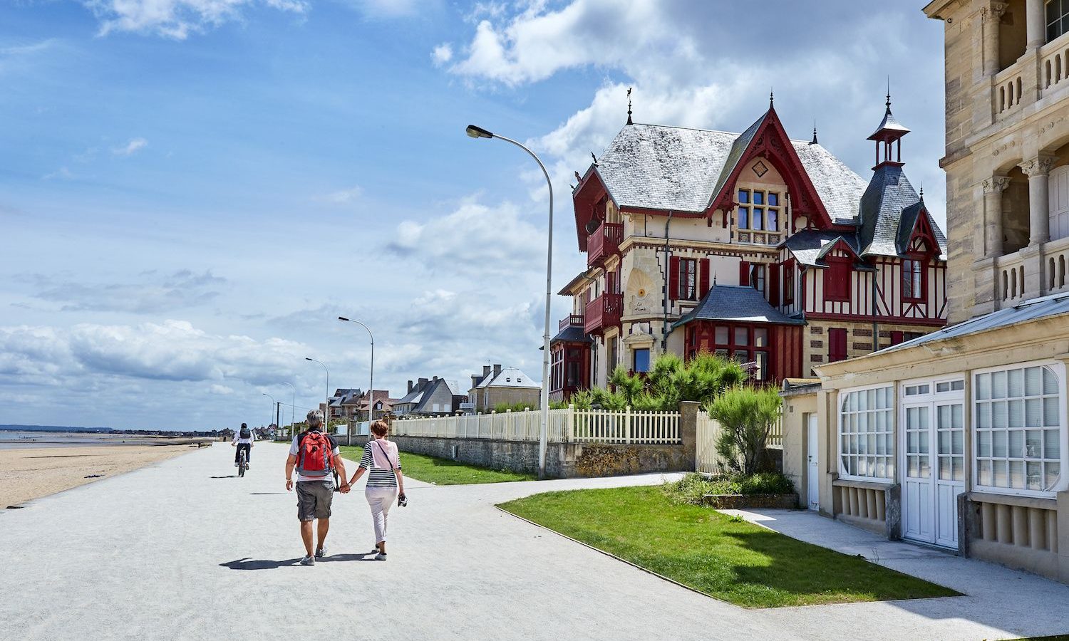 De badplaatsen van Caen la mer