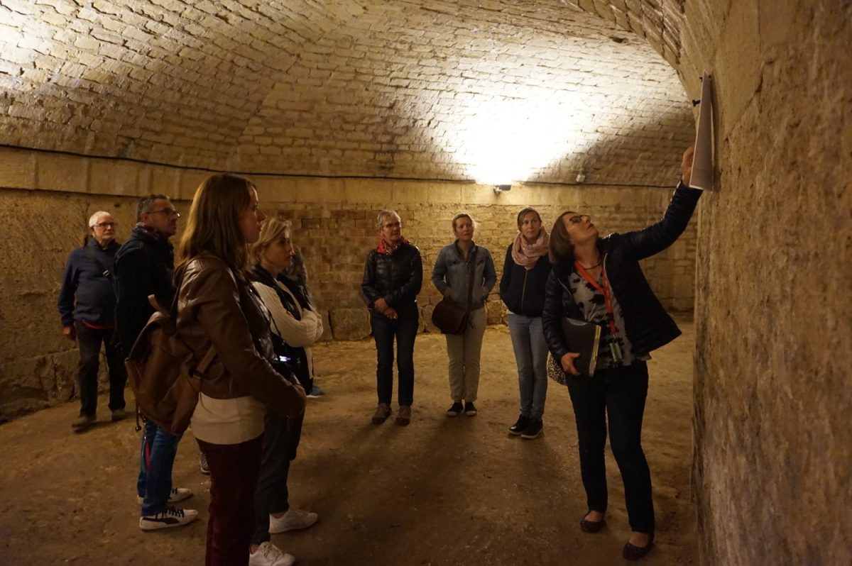 Visite de la Glacière souterraine de Caen