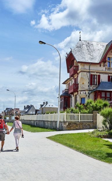 De badplaatsen van Caen la mer