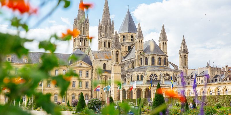 Naar de abdij “Abbaye aux Hommes” (de Mannenabdij) van Caen, in de voetsporen van Willem de Veroveraar