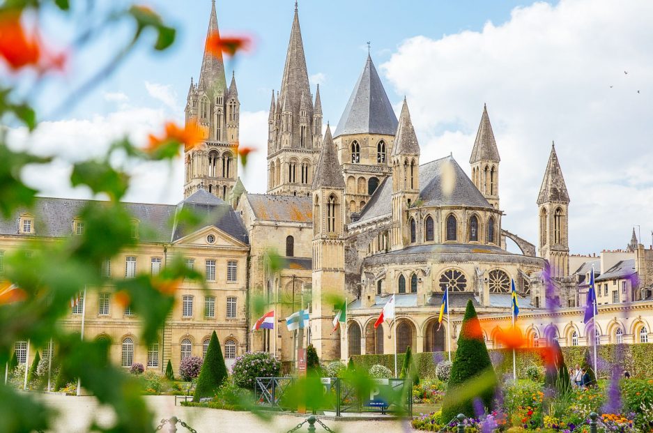 Naar de abdij “Abbaye aux Hommes” (de Mannenabdij) van Caen, in de voetsporen van Willem de Veroveraar
