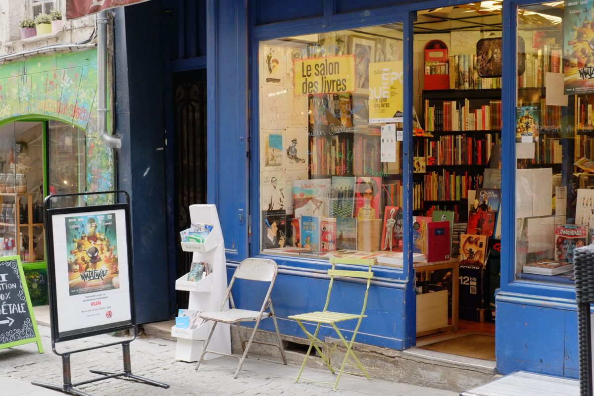 Librairie la cour des Miracles rue Froide à Caen