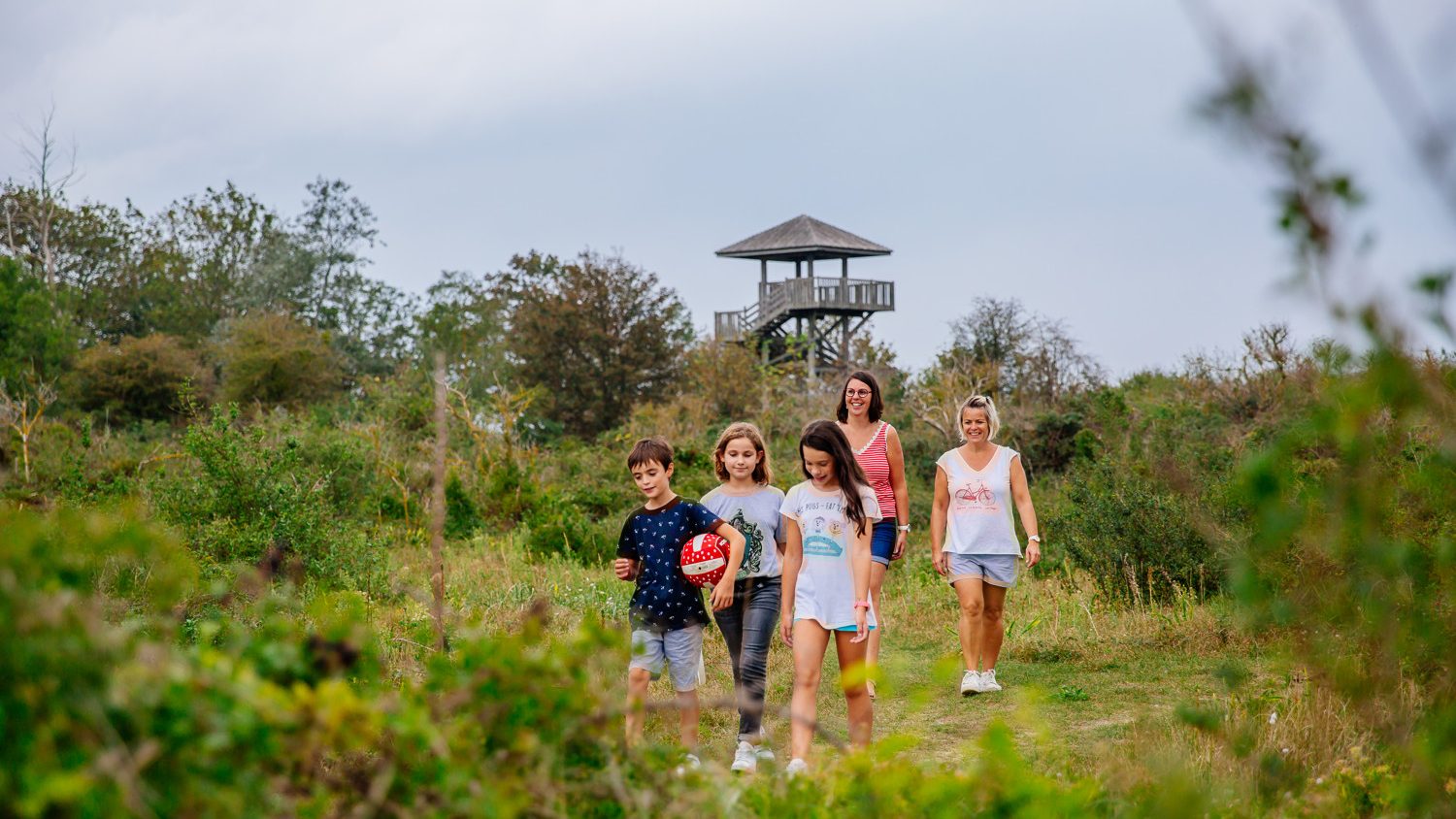 Natuurwandeling bij de Pointe du Siège in de monding van de Orne