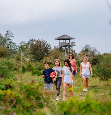 Natuurwandeling bij de Pointe du Siège in de monding van de Orne