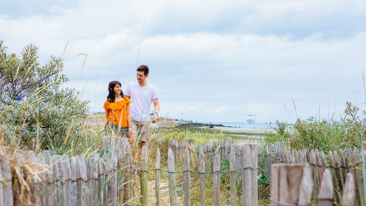 Het natuurgebied “Pointe du Siège” van Ouistreham