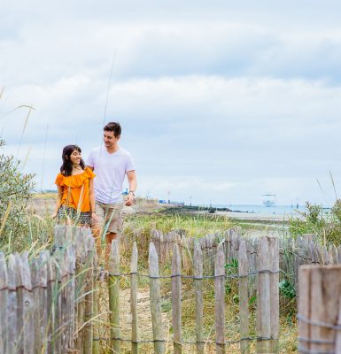 Het natuurgebied “Pointe du Siège” van Ouistreham