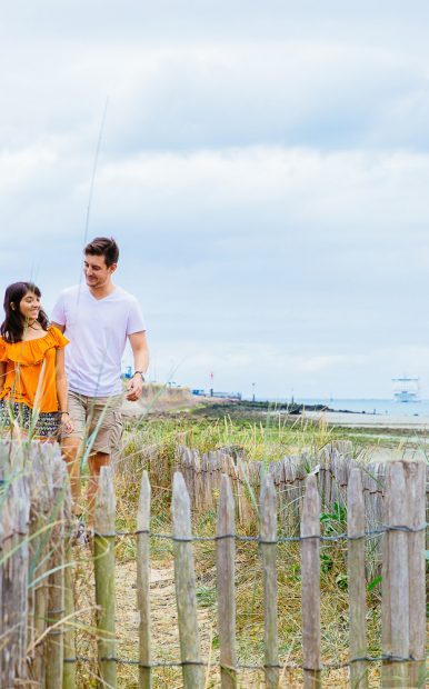 Het natuurgebied “Pointe du Siège” van Ouistreham