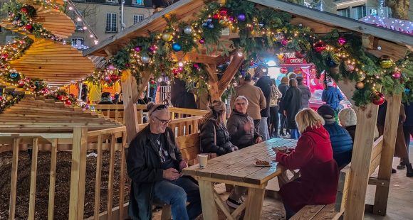 After-work op de kerstmarkt