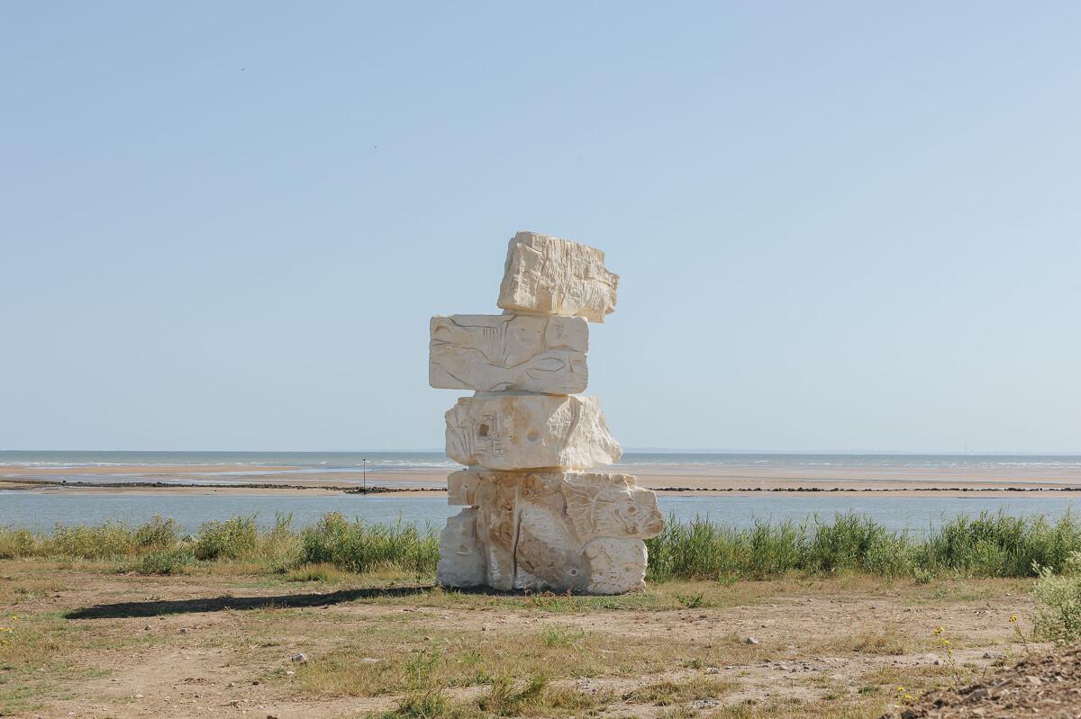 De kunstwerken van het millennium van Caen