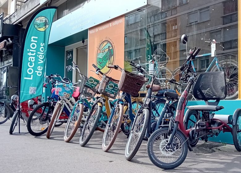 Location vélos classiques et VAE avec Roulez JEUnesse Loisirs à Louvigny près de Caen en Normandie