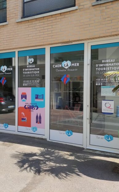 Office de Tourisme et des Congrès de Caen-la-Mer – Normandie – Bureau d’informations touristiques de Lion-sur-Mer