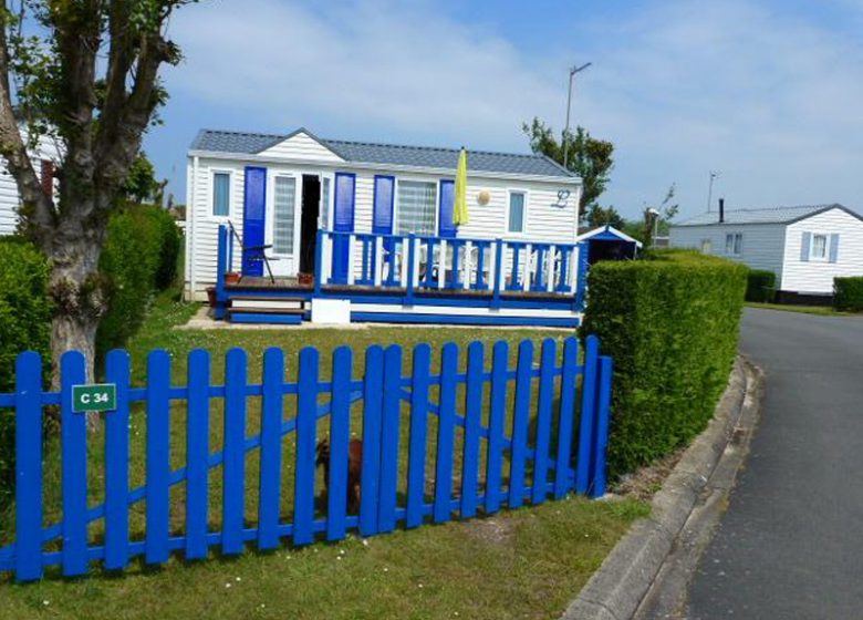 Mobil Home dans le Camping les Salines à Colleville-Montgomery
