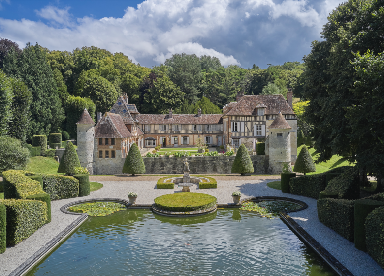 Le miroir d'eau Chateau de Boutemont