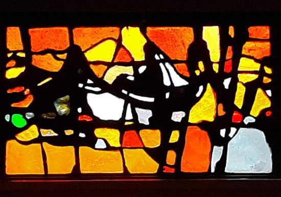 Chapelle-de-la-Breche-Hermanville-Vitrail