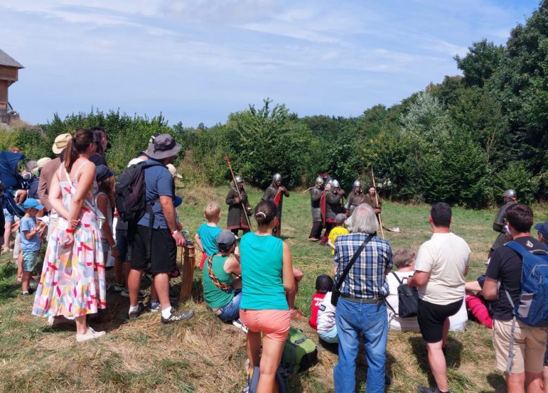 Ducal manoeuvre visiteurs3