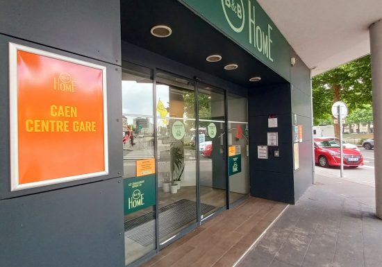 Entrée BnB Caen Centre Gare