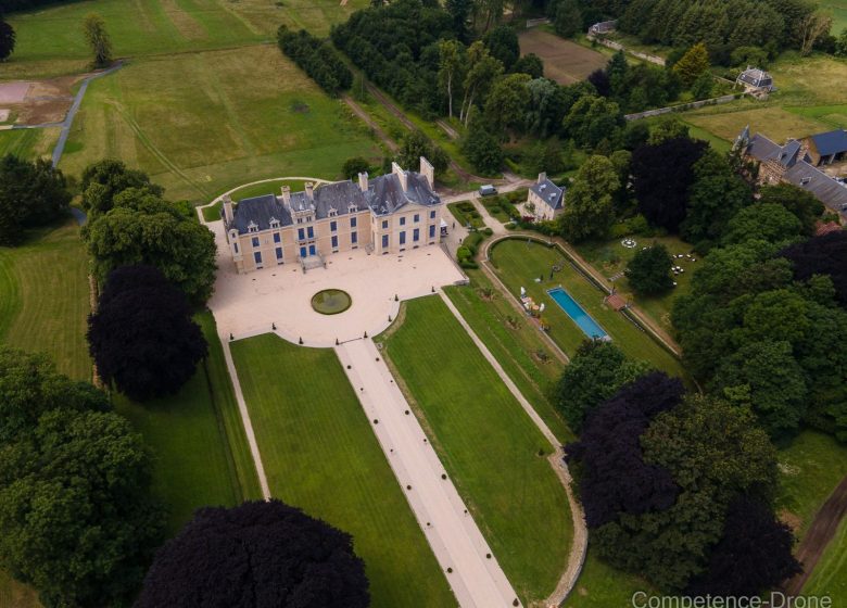 Extérieur par drone