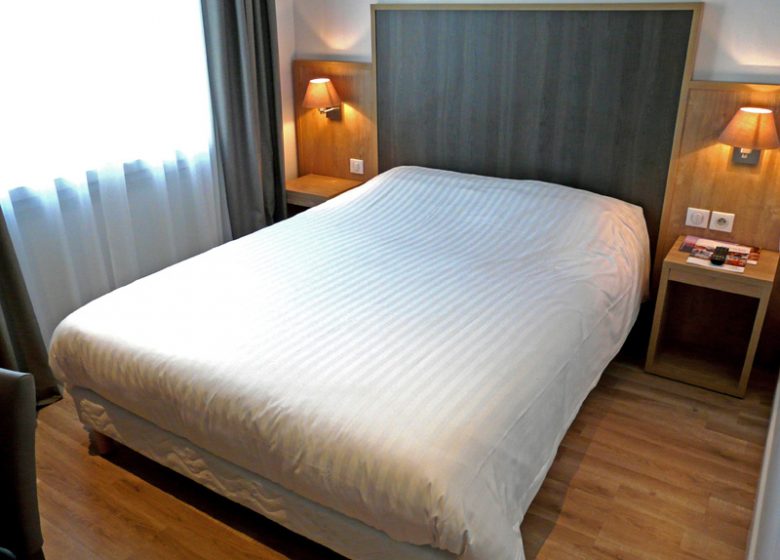 Chambre de l'Hotel Mary's à Caen