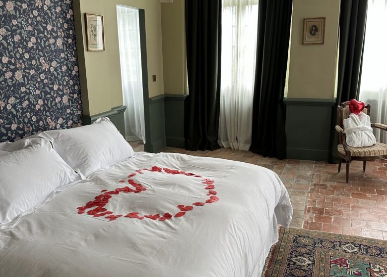 chambre 1 manoir du Tourpes