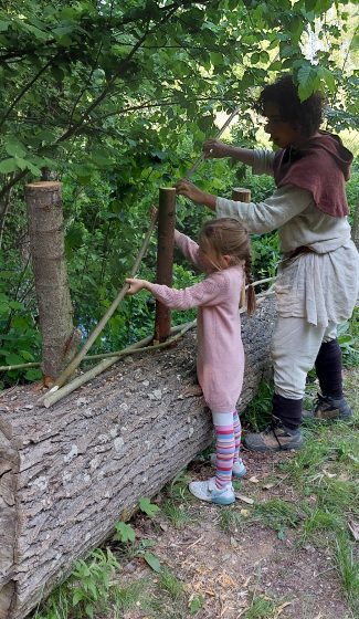 Le tressage d’un plessis