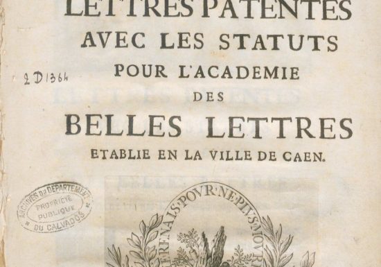 Lettres patentes 1705