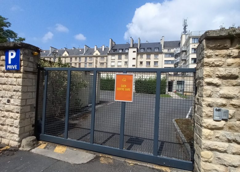 Parking Privé BnB Caen centre gare