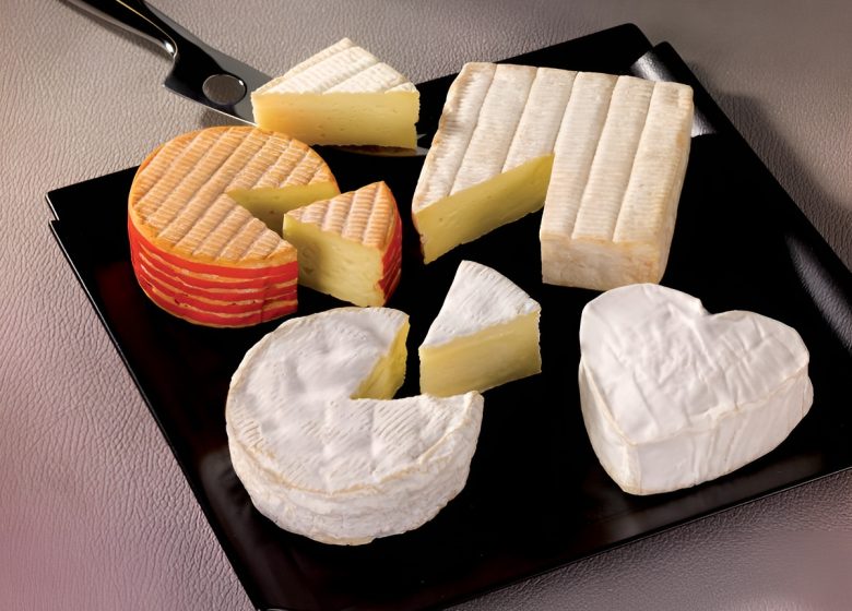 Plateau de fromages de la fromagerie Livarot