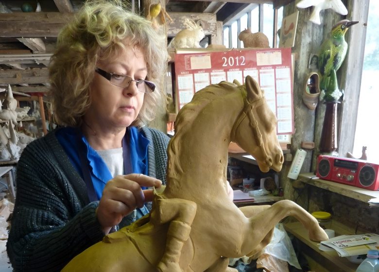 Poterie du Mesnil de Bavent, Atelier