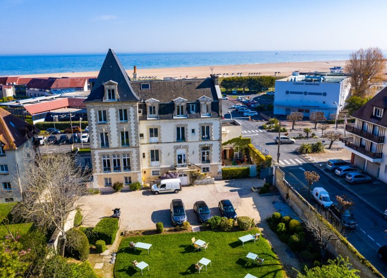Hôtel restaurant bord de mer