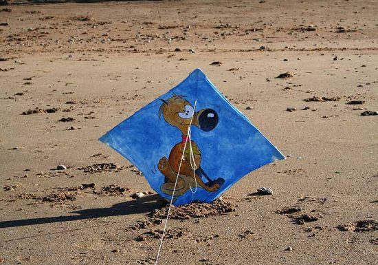 cerf-volant-plage-Hermanville