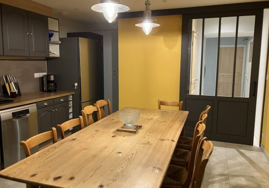 cuisine porte verrière