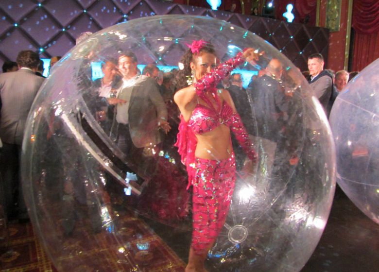 Danseuse dans une bulle avec Eureka Animations