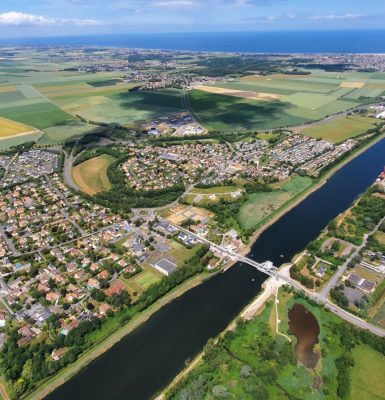 Helikoptervlucht Over De Landingsstranden Van D-Day