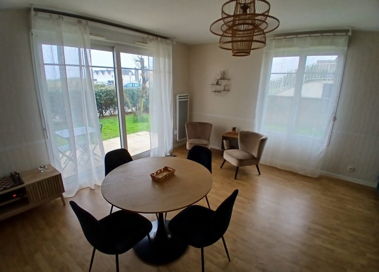 Studio en front de mer à Ouistreham en Normandie