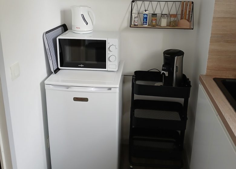 Studio en front de mer à Ouistreham en Normandie