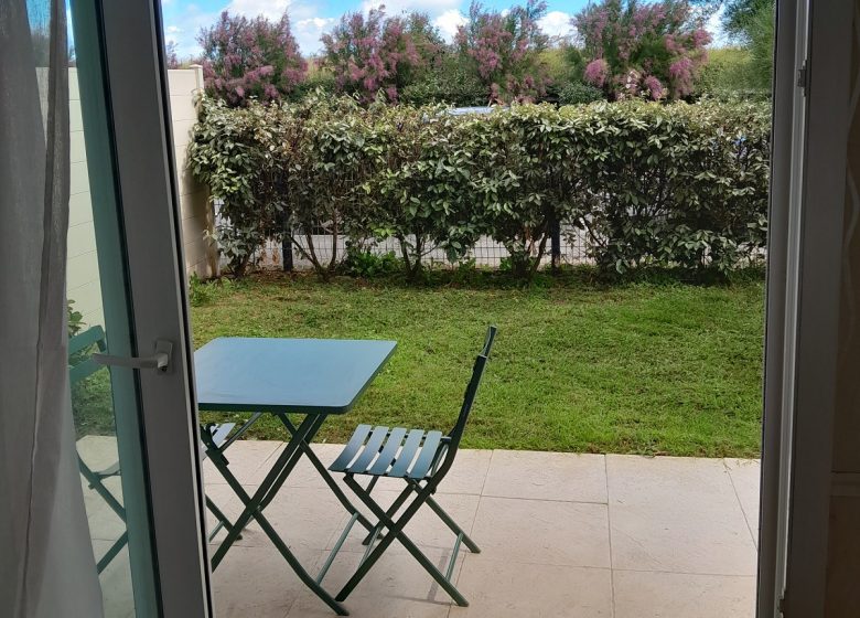 Studio en front de mer à Ouistreham en Normandie