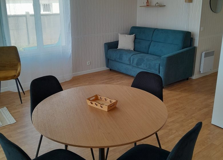 Studio en front de mer à Ouistreham en Normandie