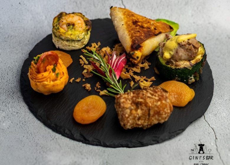 Gini's Bar Caen Normandie tapas cocktails